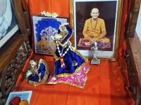 पिंपळनेरच्या श्रीगणेश मंद‍िरातील श्रींची प्रतिमा