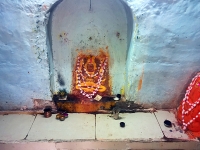 बासर - श्रीच्या अनुष्ठान स्थळाचा आंतील भाग