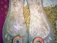 श्री सच्च‍िदाश्रम स्वामींच्या पादुका - लोणार